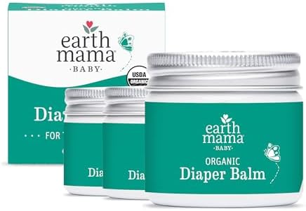 Earth Mama Organic Diaper Balm 2-Ounce | Diaper Cream for Baby | ...