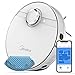 Produktbild Midea Saugroboter mit Wischfunktion,4000PA Roboterstaubsauger Tierhaare Lasernavigation WiFi/App/Alexa,Selbstaufladung 2-in-1 wisch und saugroboter für Hartböden und Teppich(Weiß)