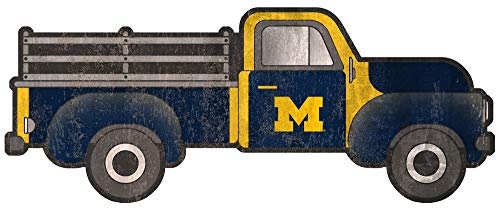 Fan Creations NCAA Michigan Wolverines Unisex University of Michigan 15in Truck Cutout, Team Color, 15 inch