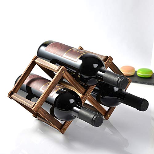 Soporte para botellas WineRack blanco 31 cm x 16 cm miniatura 1