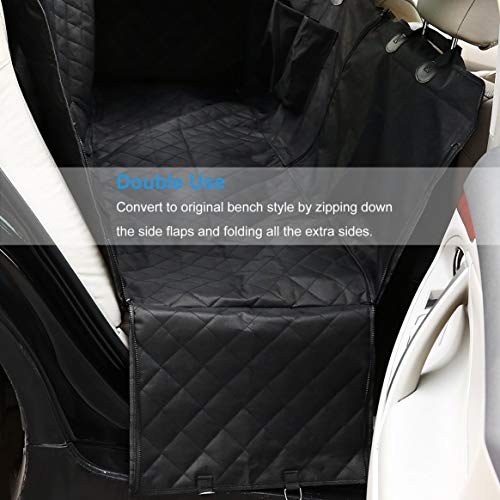 Capa de assento traseiro para carro animal de estimação, tapete universal impermeável, antiderrapant