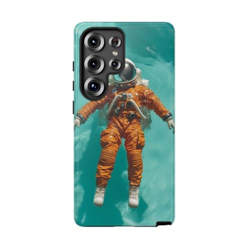 Coque S25 Ultra astronaute orange pour sublimer votre quotidien urbain