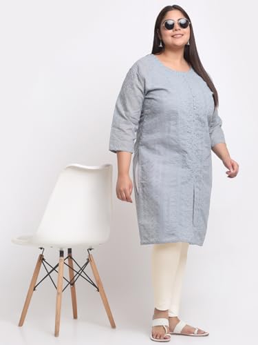 Image of Soft Cotton Ankle Lenght Solid Regular and Plus 35 Colours Leggings for Womens and Girls (Sizes :- M to 6XL)