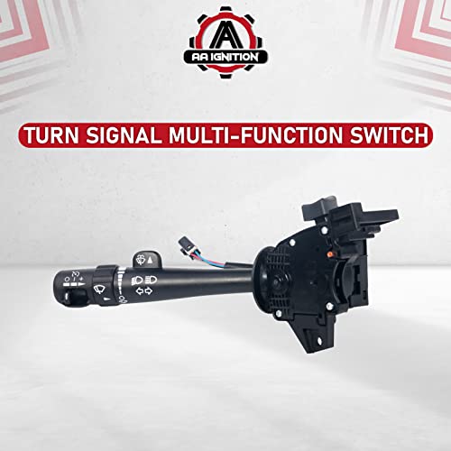 Turn Signal Multi-Function Switch - Replaces 12450067, D6299A, 2330856 - Compatible With Chevy, Gmc, Cadillac Vehicles - Trailblazer, Silverado, Suburban, Avalanche, Yukon, Xl, Tahoe, Sierra, Envoy #TOP5