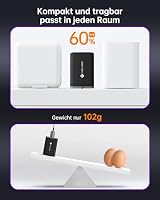 NOVOO 67W USB C Ladegerät 3-Port GaN Ⅲ USB C Netzteil Schnellladegerät mit 1 PD 100W Typ-C-Kabeln Wandladegerät für MacBook Pro 14'',Dell XPS 13,iPad Pro,iPhone 16,Galaxy S24/S23,Note20,Apple Watch – Ansicht 5
