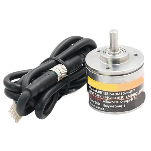 IP68 6mm �V���t�g �����x RS485 RS232 Modbus Absolute �V���O���^�[�� ���C�G���R�[�_(�A�i���O 0-10V 12bit)