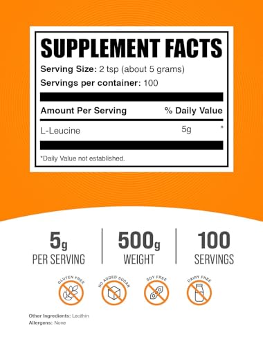 BulkSupplements L-Leucine Powder
