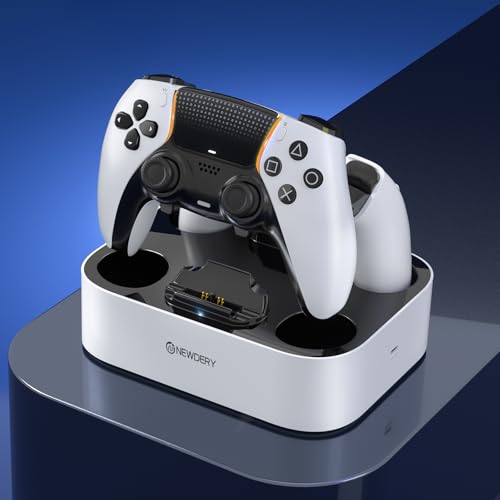 NEWDERY Doppelladestation für PS5 Controller – Ansicht 6