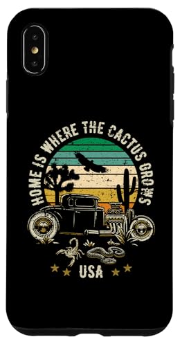 Home is Where the Cactus Grows USA zbgbh gX^CfUC X}zP[X iPhone XS Max p