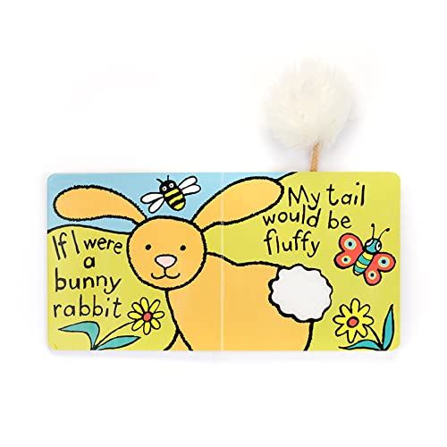 Image of Jellycat If I were a Bunny: A Baby Touch and Feel Board Book, Beige Bunny - Children's Book - Baby Gift