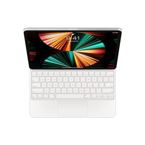 Apple Magic Keyboard (for iPad Pro 12.9-inch, 3-6 Gen, iPad Air 13-inch M2) (QWERTY English) White (Refurbished) - Afbeelding 6