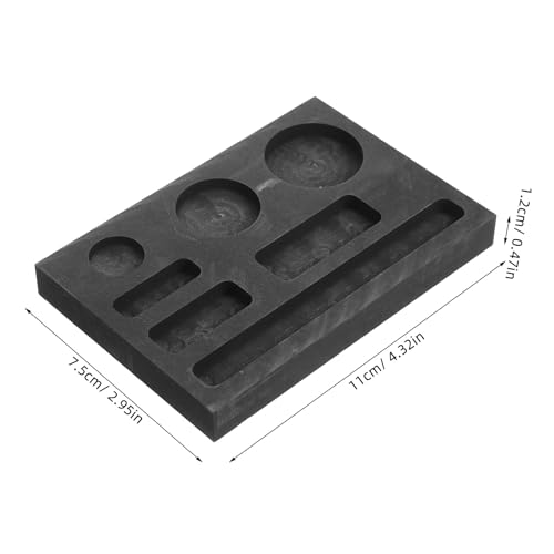 Creuset en graphite résistant à la chaleur 7 cavités pour bijoux