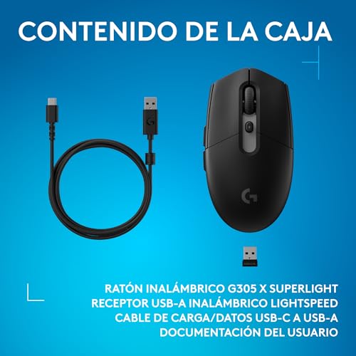 Logitech G G305 X Superlight + G321 Lightspeed Combo para setups modernos 4