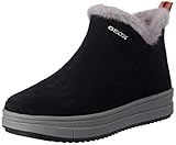 botas nieve 35 Transpirable Geox J Rebecca Girl Wpf D, Botines para Niña, Negro (Black), 35 EU