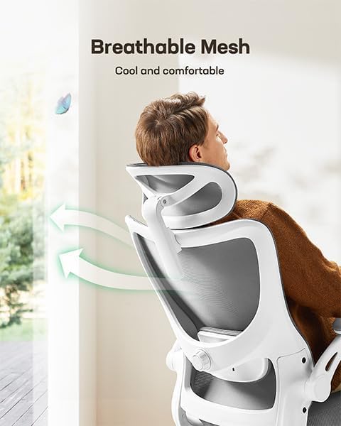 Image of Marsail Ergonomic Office Chair with 3D Armrests, Pack of 3