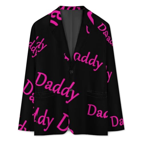 Gay Daddy Mens Blazer Lightweight Sport Coat Two Button Suit Jackets3