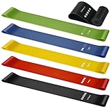 【Bandas de ejercicio elásticas de fitness de alta calidad】:La banda de ejercicio perfecta para piernas, caderas, cintura, pecho, hombros, espalda, tríceps, bíceps y muslos.
