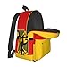 SEOCKA Flag German Coat Of Arms Laptop Commuter Backpack Shoulder Bag Casual Back Pack Daypack Bags With Side Pockets For Work Travel Daily Use