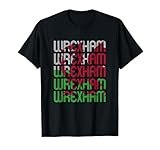 Wrexham Wales Dragon Welsh Flag Apparel Men Women Kids T-Shirt