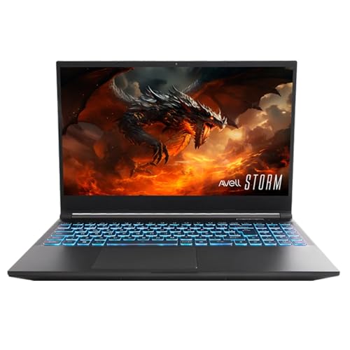 Notebook Gamer Avell Storm 305, Intel Core i5 13ª Geração, 32GB DDR4, 1TB NVMe, RTX 3050, Tela 15.6' FHD, Win 11 Trial