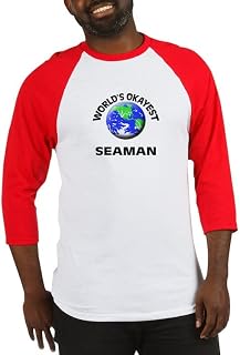 CafePress World's Okayest Seaman Baseball Baseball Shirt