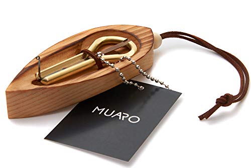 MUARO Jaw Harp by P. Potkin - Altai Mouth Harp Musical Instrument - Jew's Harp Instruments for Beginner and Professional Musician - Unique Harp with Case - Great Jawharp Gift for Adults and Kids