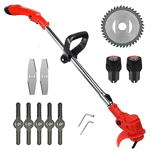 image for OWEITE String Trimmer Cordless Weed Wacker, 12V Power Grass Trimmer wi