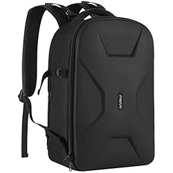 Camara Analoga Nikon MOSISO Mochila Cámara,DSLR/SLR/Bolso para Fotográfica sin Espejo Funda Rígido Impermeable con Soporte Trípode&Compartimento Portátil Compatible con Canon/Nikon/Sony/DJI Mavic Drone,Negro