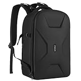 MOSISO Mochila para Cámara, DSLR/SLR/Mirrorless Fotografía Cámara Bolsa 15-16 Pulgadas Impermeable Funda con Soporte Trípode&Compartimento Portátil Compatible con Canon/Nikon/Sony,Negro