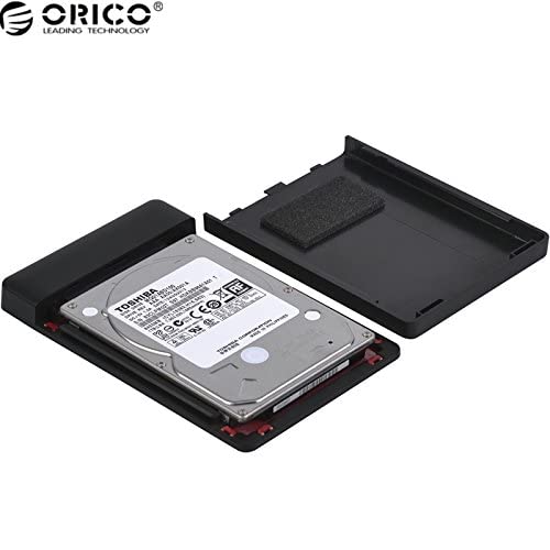 STORE99® Red 2.5 Inch HDD/SSD SATA Hard Drive External Enclosure Super Speed USB 3.0