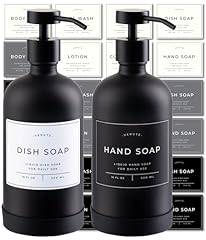 Matte Black Bottle / Black Pump