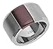 Produktbild Esprit Herren Fingerring Edelstahl Silber-Taupe X-Posure ESRG11186A, Ringgroesse:63 (20.1)