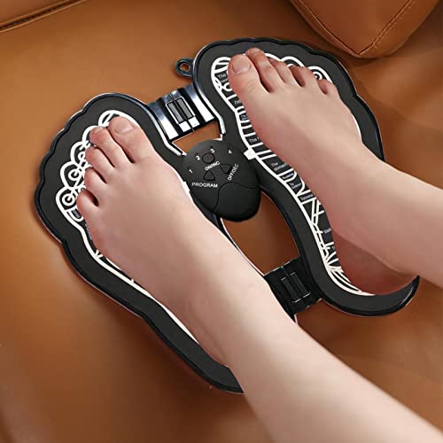 Esteira massageadora elétrica para os pés - Massageador de pés de pontos de acupuntura para mulheres