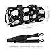 White Sheep Cute Animal Travel Duffel Bag Large Weekender Overnight Bag Fashion Sports Gym Bags