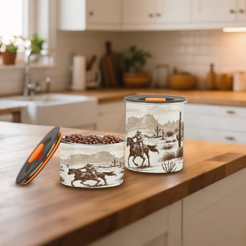 Recipiente Hermético de Acero Inoxidable para Café 500ml miniatura 6