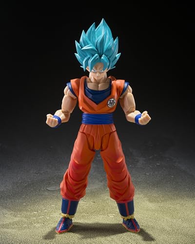 Image of TAMASHII NATIONS - Dragon Ball Super - Super Saiyan God Super Saiyan Son Goku (Blue Power Transcending Limits) S.H.Figuarts Action Figure