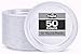 Hanna K. Signature Collection 50 Count Plastic Plate, 10-Inch, Clear