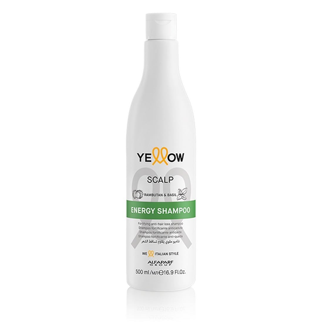 AlfaParf Shampoo, Energy, 500 ml, 500 ml (Pack of 1)