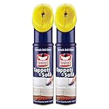 Omino Bianco Gel - Prodotto Specifico per Tappeti e Divani, Pulitore e Detergente per Tessuti con Formula Antiodore, 2 Pezzi da 300 ml