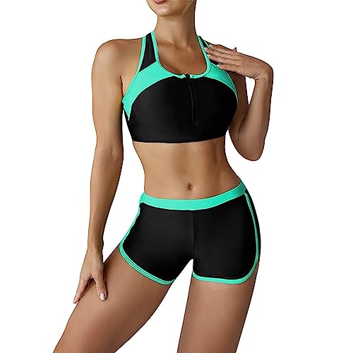 Bikini ensemble natation deux pièces de haute qualité textile extensible et léger pour femme