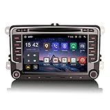 🚗【Kompatibles Automodell】 Dieses Autoradio GPS passt für VW Amarok, Beetle, Bora (Jetta), Caddy, EOS, Golf 5, Golf 6, Golf Plus, Jetta V, Jetta Vl, Passat B6, Passat B7, Passat CC, Polo 6R, Scirocco, Magotan, Sharan, Touran, Tiguan, T5 Multivan, T5 Transporter, T5 Caravelle, Vento; SITZ Alhambra, Altea, Altea XL, Leon Mk2, Toledo; SKODA Fabia, Fabia Combi, Roomster, Octavia, Yeti, Superb. Bitte messen Sie die Größe Ihres Auto-Armaturenbretts, um sicherzustellen, dass es vor dem Kauf passt.