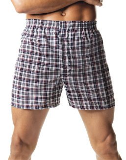 Hanes Men's Tartan Boxers with Comfort Flex® Waistband 2-Pack3