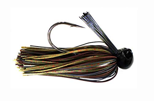 DOBYNS RODS Spotted BASS Special JIG 3/8 OZ/GAMA Hook 4/0 / 3 Pack/MUD Craw