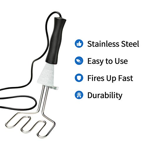 image for Stanbroil 600W Electric Charcoal Starter - BBQ Tool Replacement for Bi