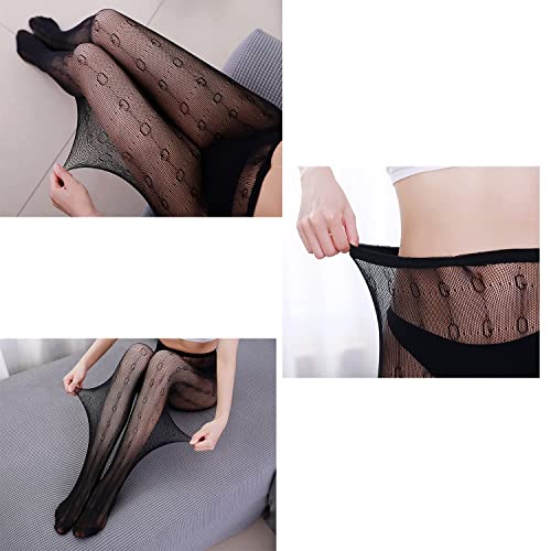 Image of Sahabowi Women Pantyhose, Sheer High Waist Tights, Control Top Stockings, Super Elasticity& Thin Legging