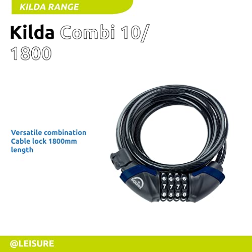Squire Kilda Combi 4-Wheel Cable Lock