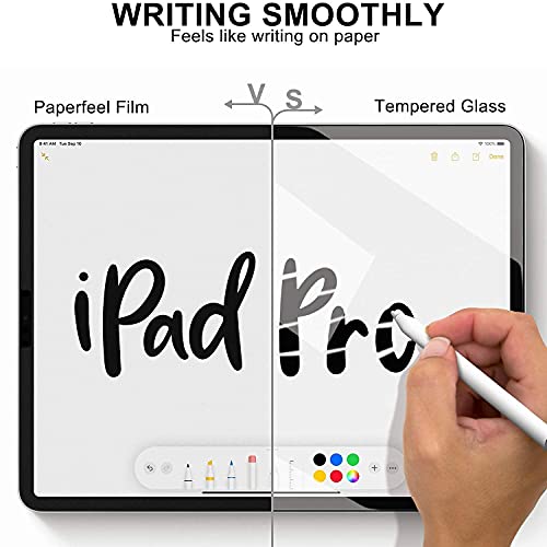 Ambison Case Compatible With Ipad Air 4Th Generation 2020 / Ipad Pro 11 2018 & 2020, Comes With 9H Tempered Glass & Paperfeel Screen Protector #TOP2