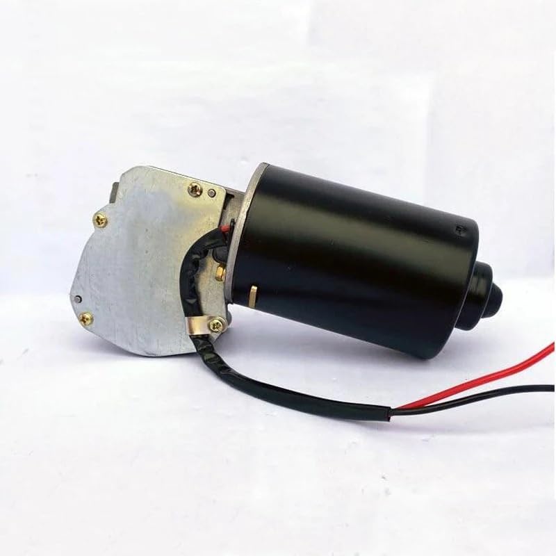 80W Turbo Gear Motor, 24V DC High Torque Low Speed ​​High Power CW/CCW Adjustable Gear Motor,Machine Tools(110RPM)