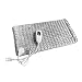 Bnwoinb Coussin Chauffant éLectrique Couverture Minuterie PhysiothéRapie Coussin Chauffant pour éPaule Cou Dos Colonne VertéBrale Jambe Soulagement de la Douleur Prise EuropéEnne A