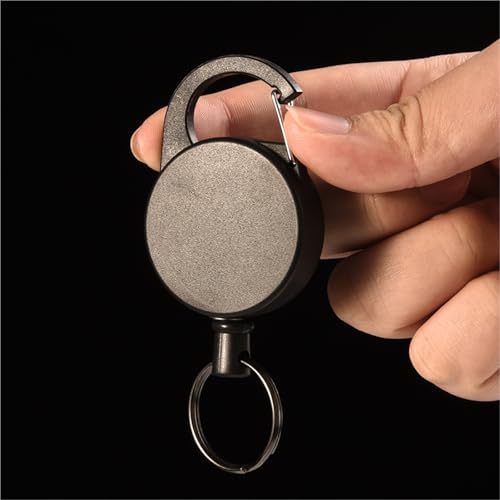 Porte-clés rétractable solide pour éviter la perte de badges - 7